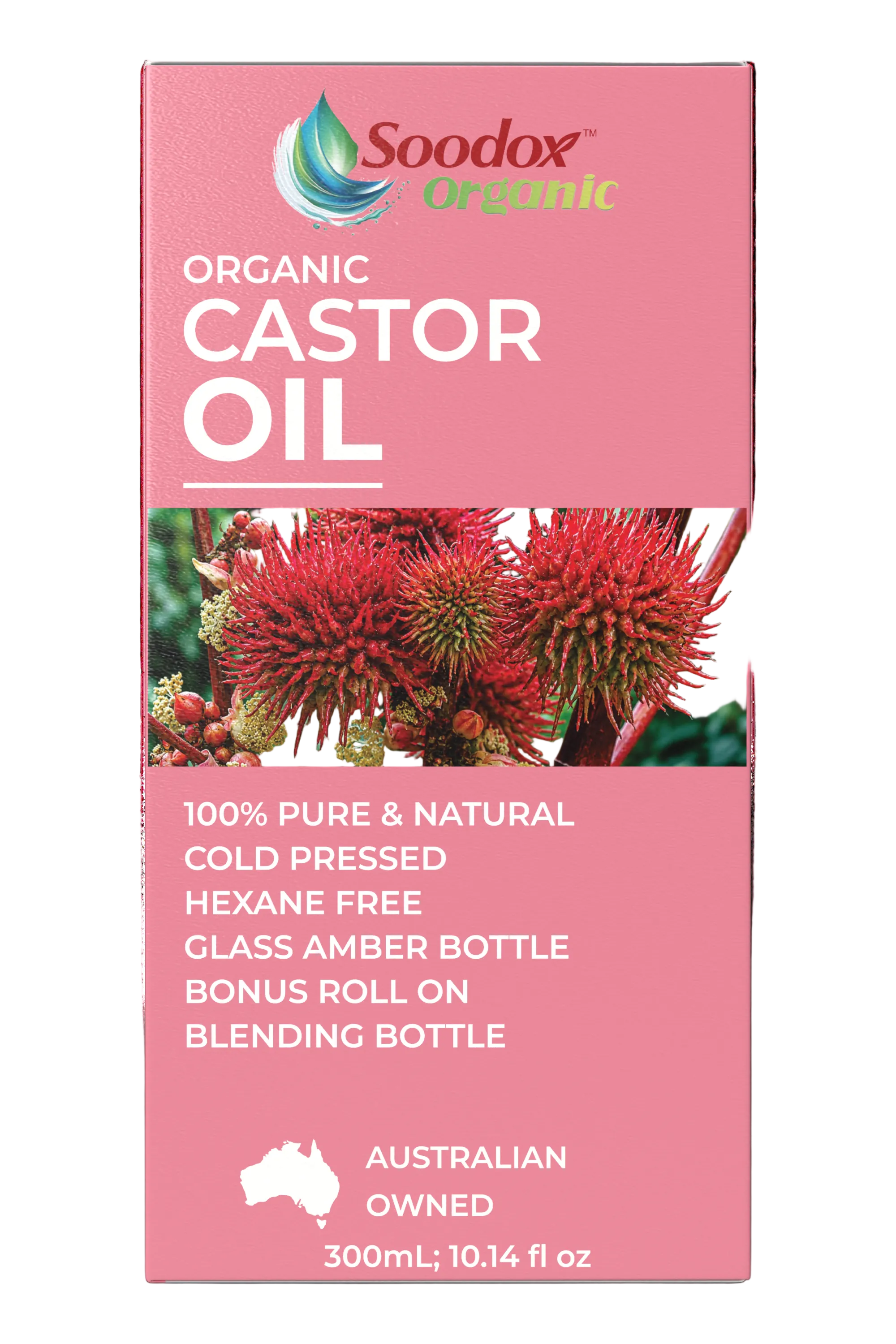 Soodox™ Organic Castor Oil - 300mL