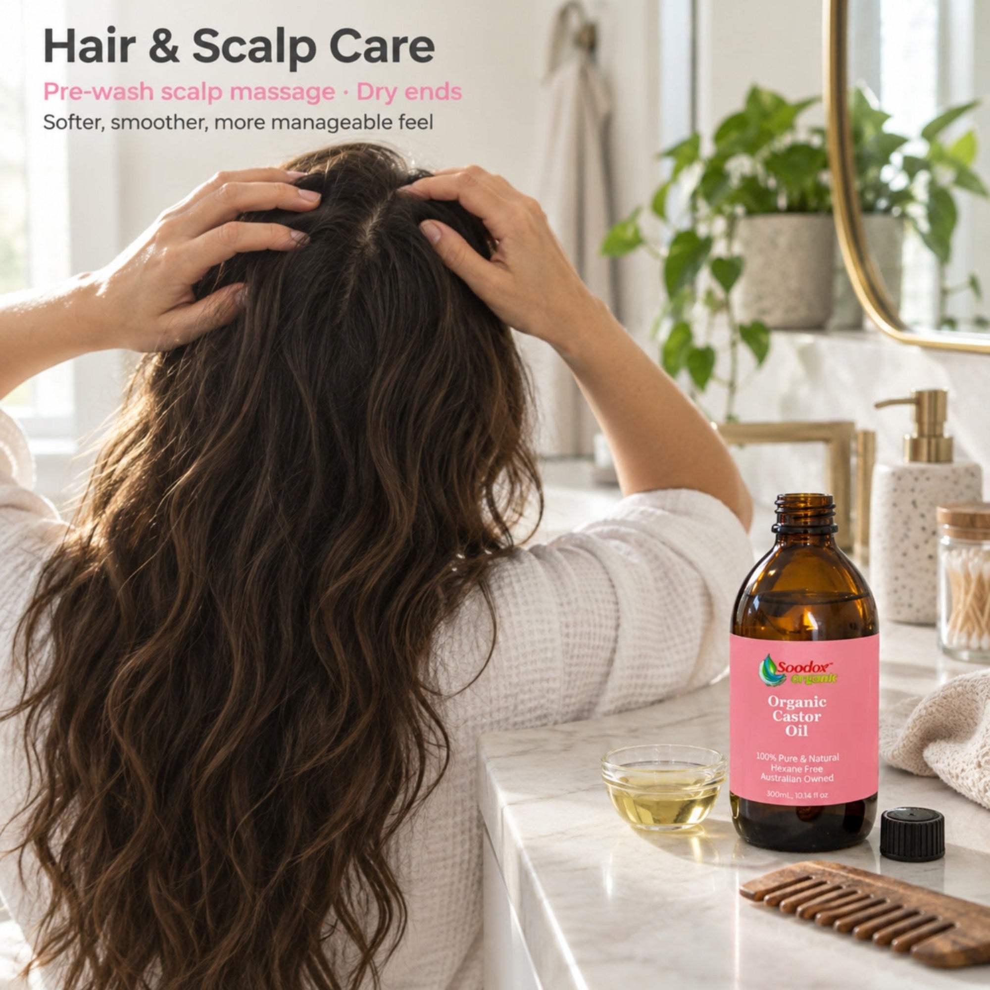 Soodox™ Organic Castor Oil - 300mL