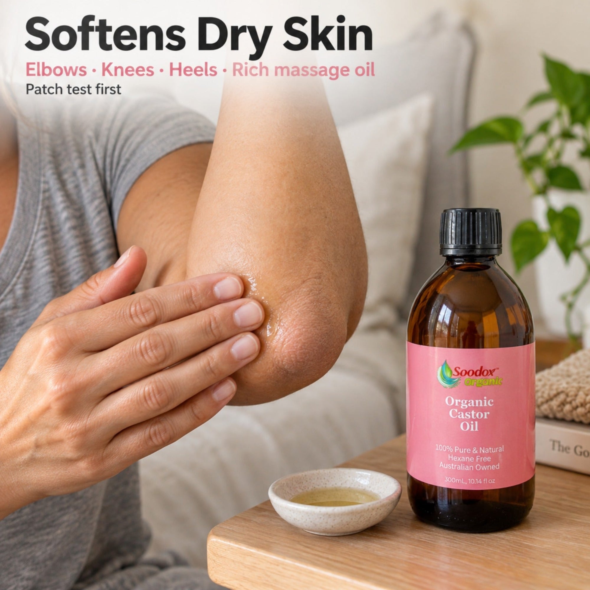 Soodox™ Organic Castor Oil - 300mL