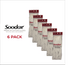 Soodox Premium Cotton Gloves 6 Pack - With Cuff and Fitted Fingertips, Extra Large