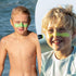 Sun Zapper Rainbow Bundle Sunscreen - Pink, Blue, Yellow & Green Zinc Stick SPF50+, 4 Pack
