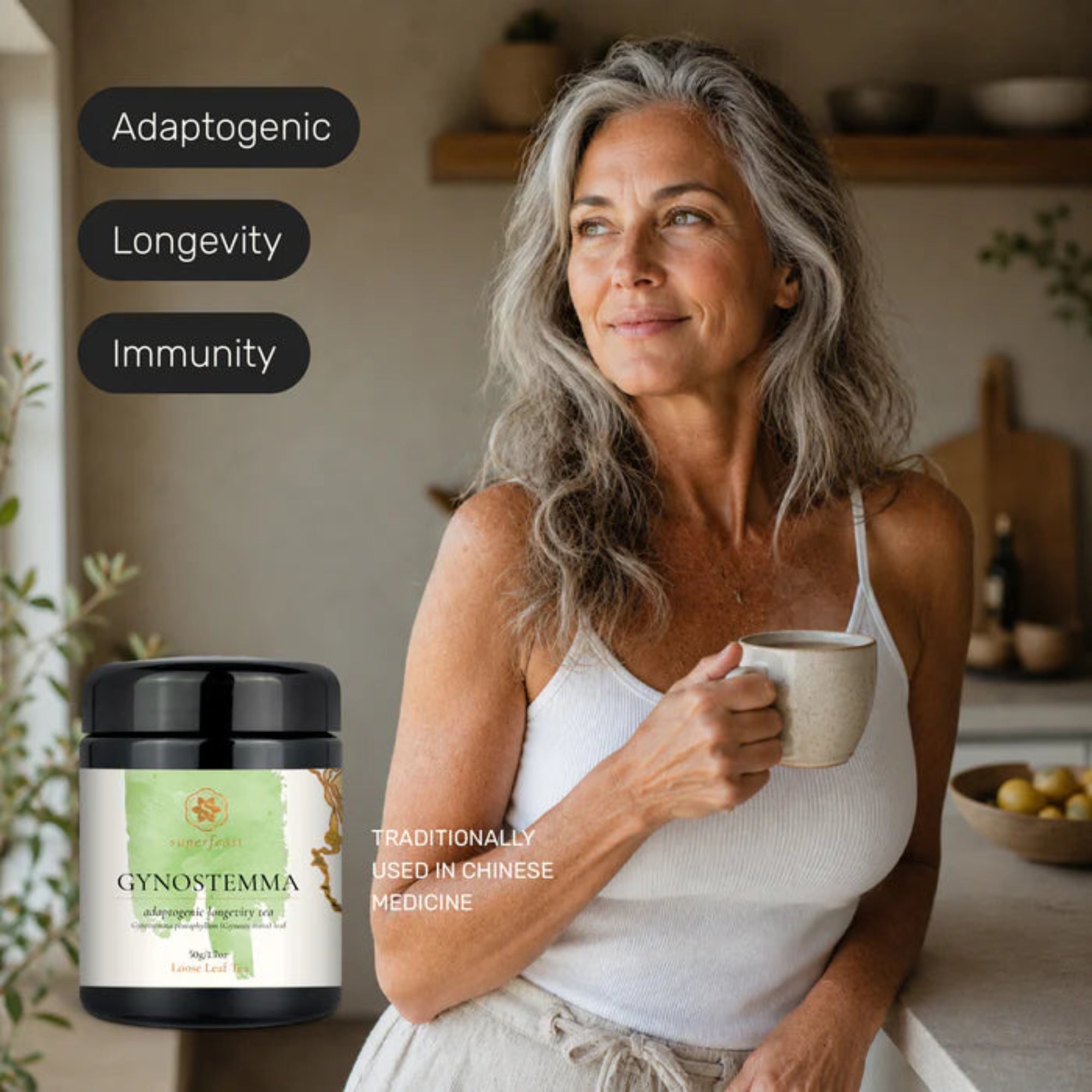 Superfeast Gynostemma Tea - 50g Jar