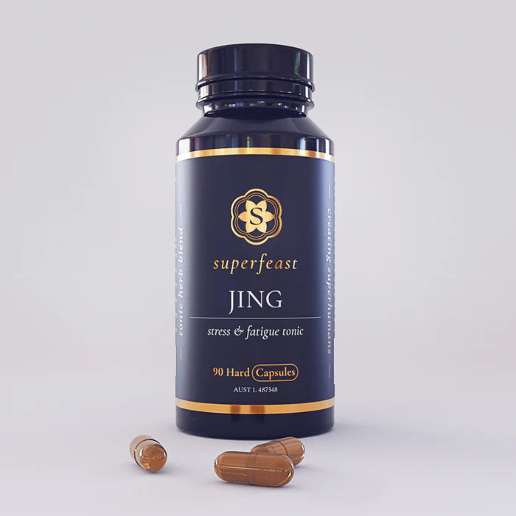 Superfeast JING - 90 Hard Capsules
