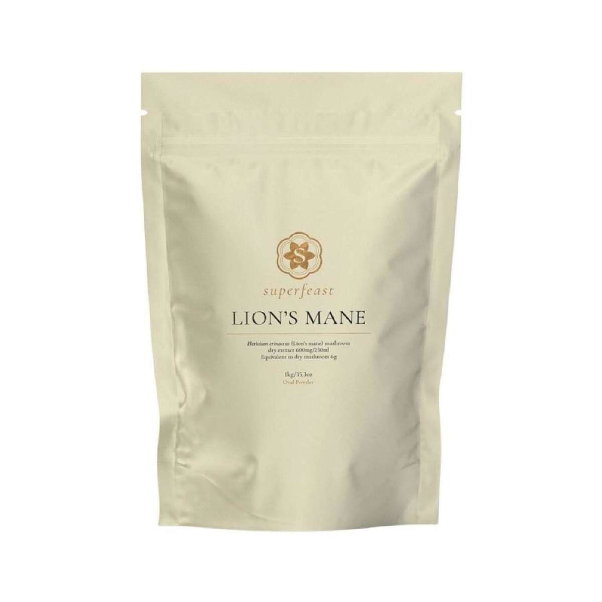 Superfeast Lion's Mane - 1kg Bag