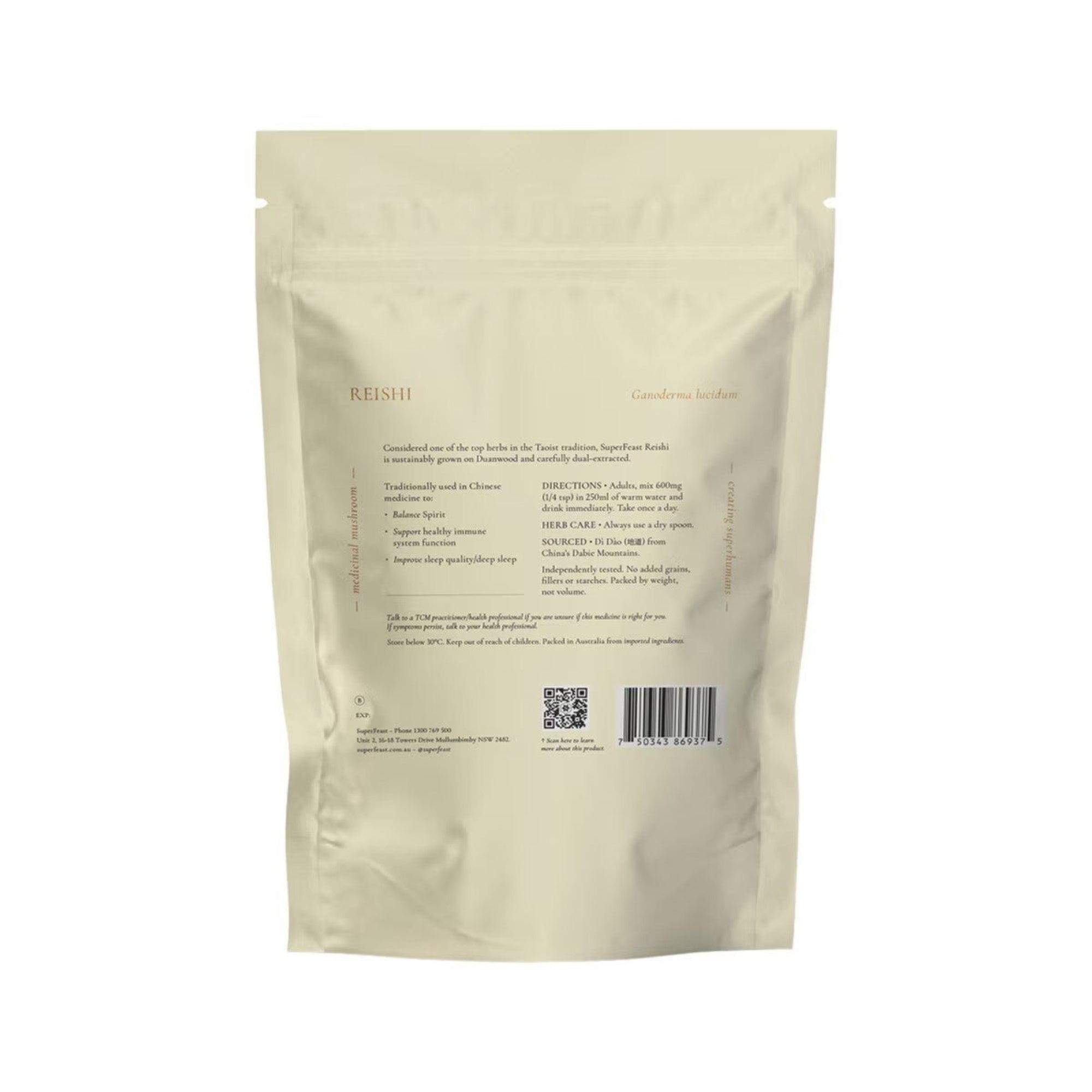 Superfeast Reishi - 250g Bag