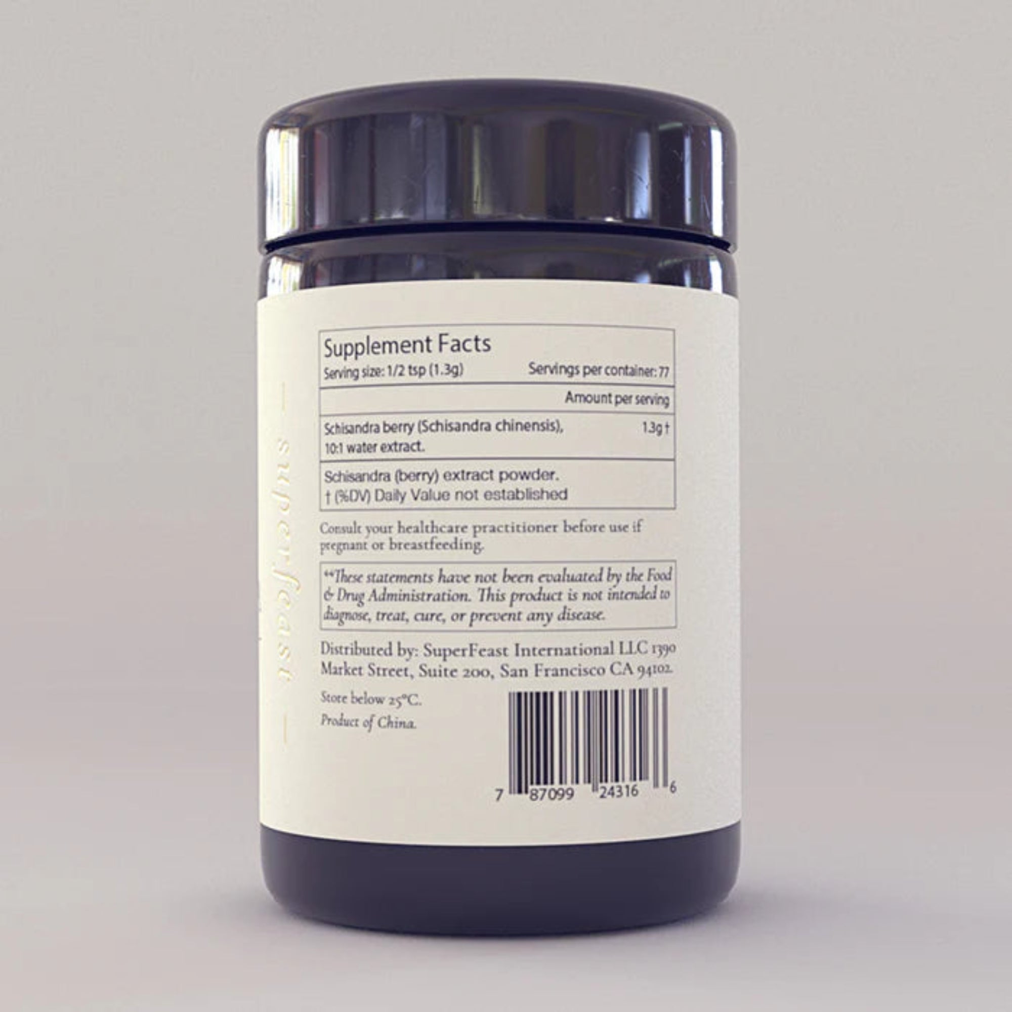 Superfeast Schisandra - 100g Jar