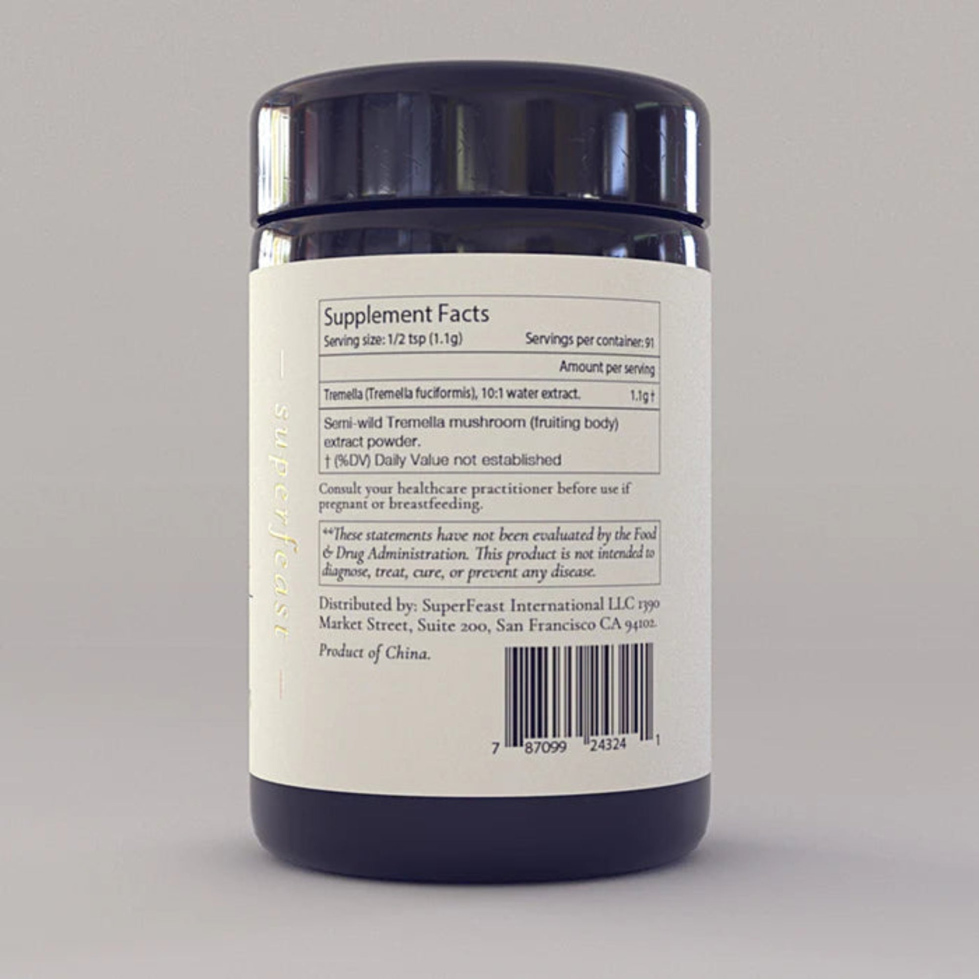 Superfeast Tremella - 100g Jar
