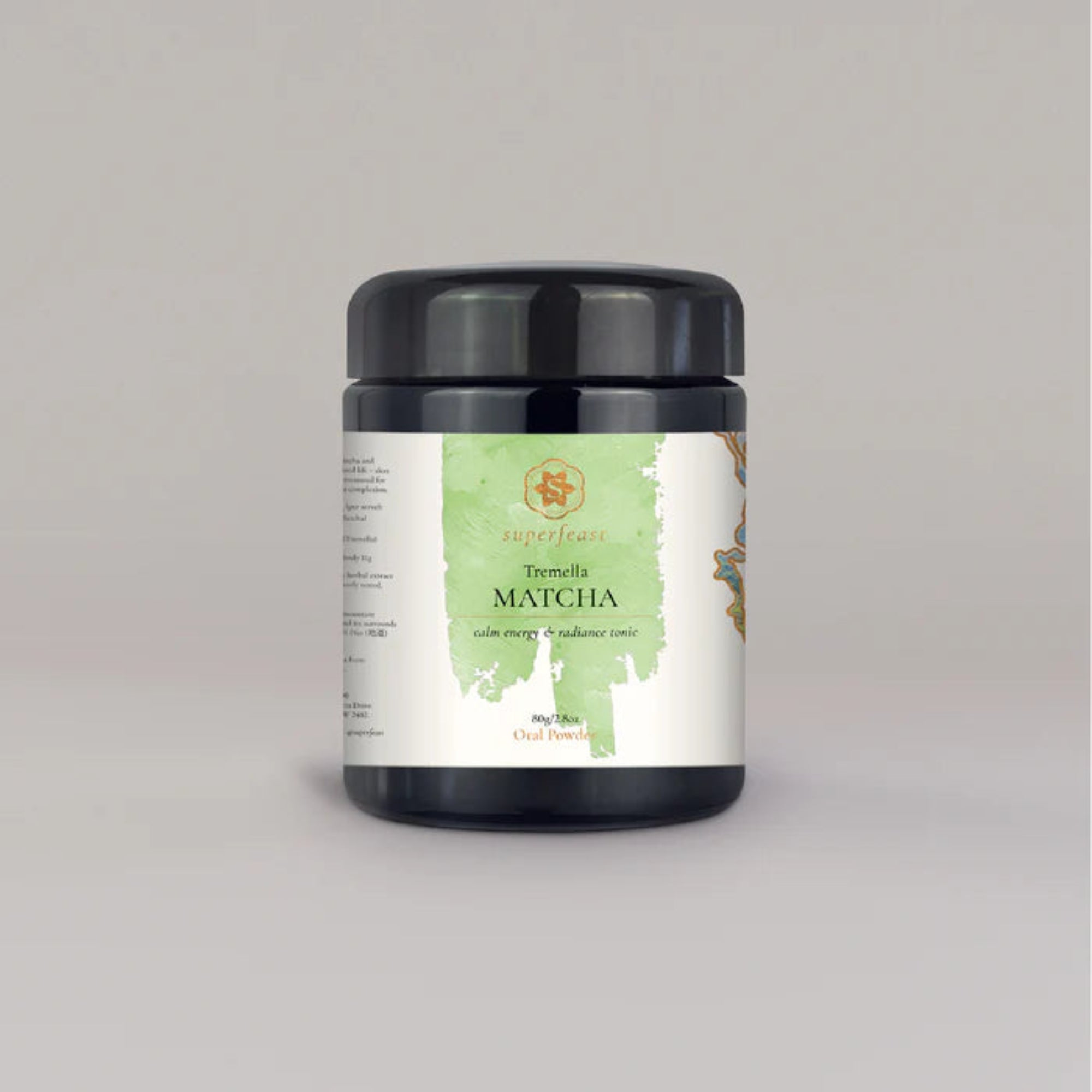 Superfeast Tremella Matcha - 80g Oral Powder