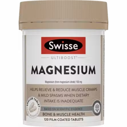 Swisse Ultiboost Magnesium - 120 Tablets