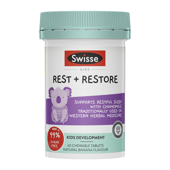 Swisse Kids Rest & Restore - 60 Tablets