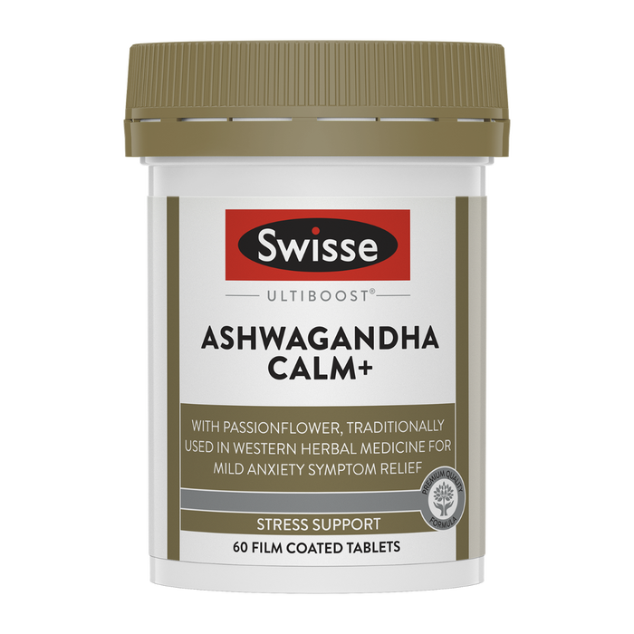 Swisse Ultiboost Ashwagandha Calm+ - 60 Tablets