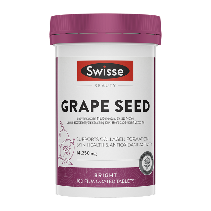 Swisse Ultiboost Beauty Grape Seed - 180 Tablets