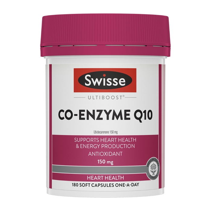 Swisse Ultiboost Co-Enzyme Q10 - 180 Capsules
