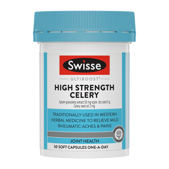 Swisse Ultiboost High Strength Celery - 50 Capsules