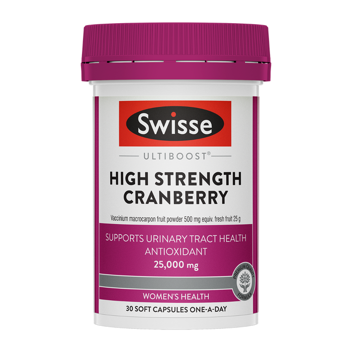 Swisse Ultiboost High Strength Cranberry - 30 Capsules