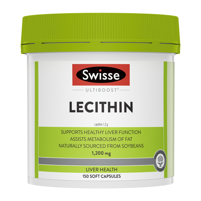 Swisse Ultiboost Lecithin 1200mg - 150 Capsules