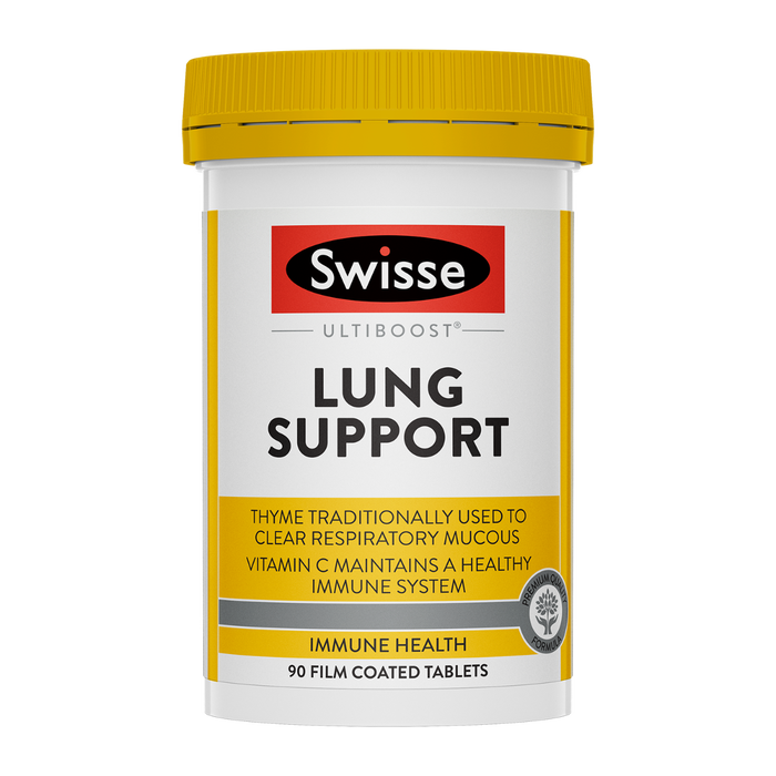 Swisse Ultiboost Lung Health Support - 90 Tablets