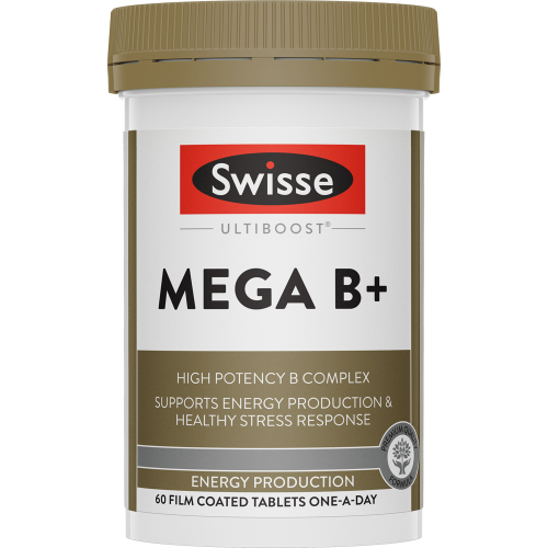 Swisse Ultiboost Mega B+ - 60 Tablets