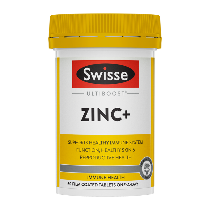 Swisse Ultiboost Zinc+ - 60 Tablets