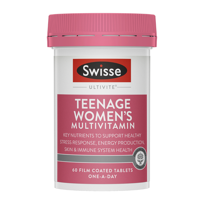 Swisse Ultivite Teenage Women's Multivitamin - 60 Tablets
