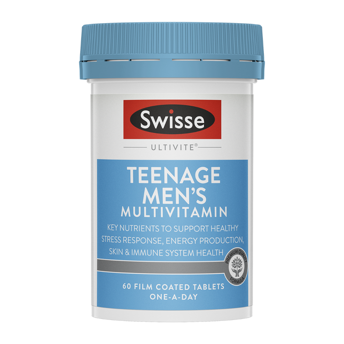 Swisse Ultivite Teenage Men's Multivitamin - 60 Tablets