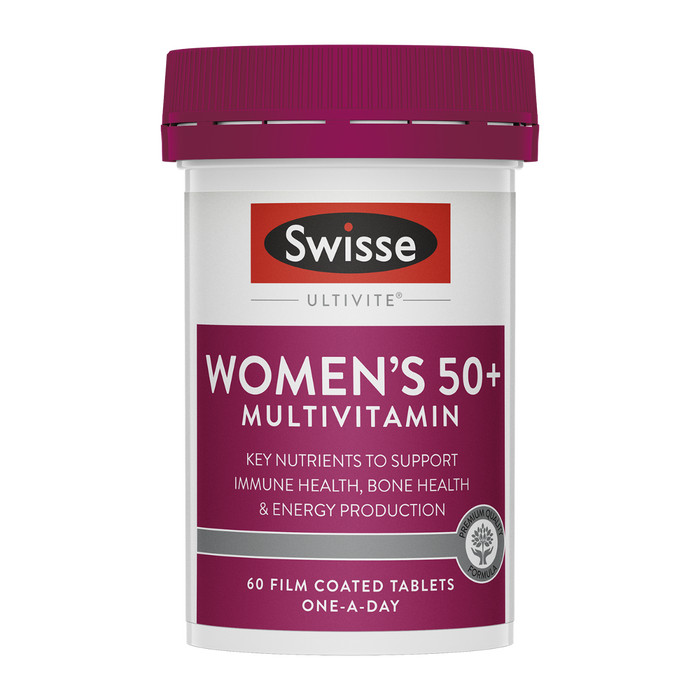 Swisse Ultivite Women's 50+ Multivitamin - 60 Tablets