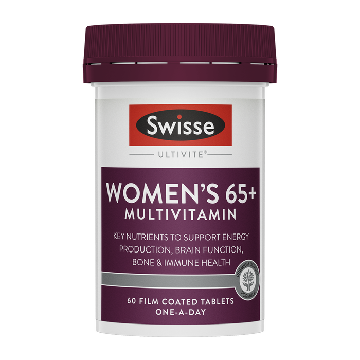 Swisse Ultivite Women's 65+ Multivitamin - 60 Tablets