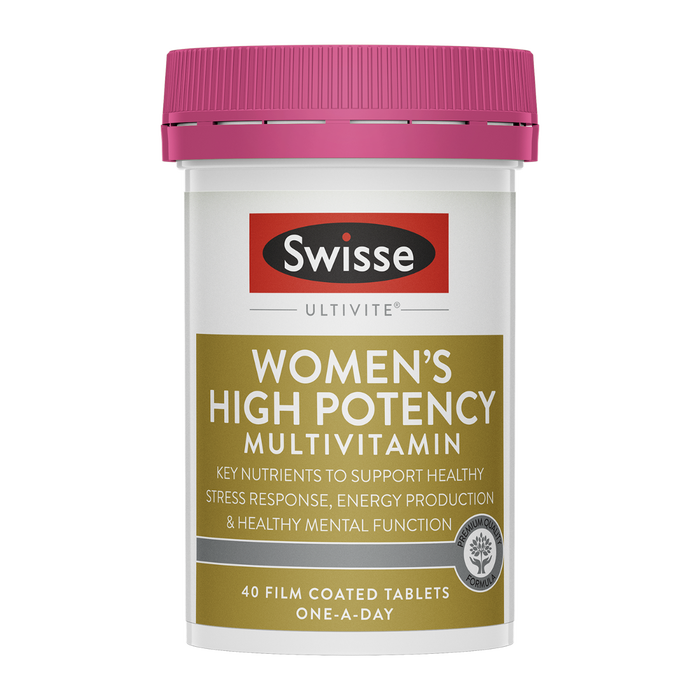 Swisse Ultivite Women's High Potency Multivitamin - 40 Tablets