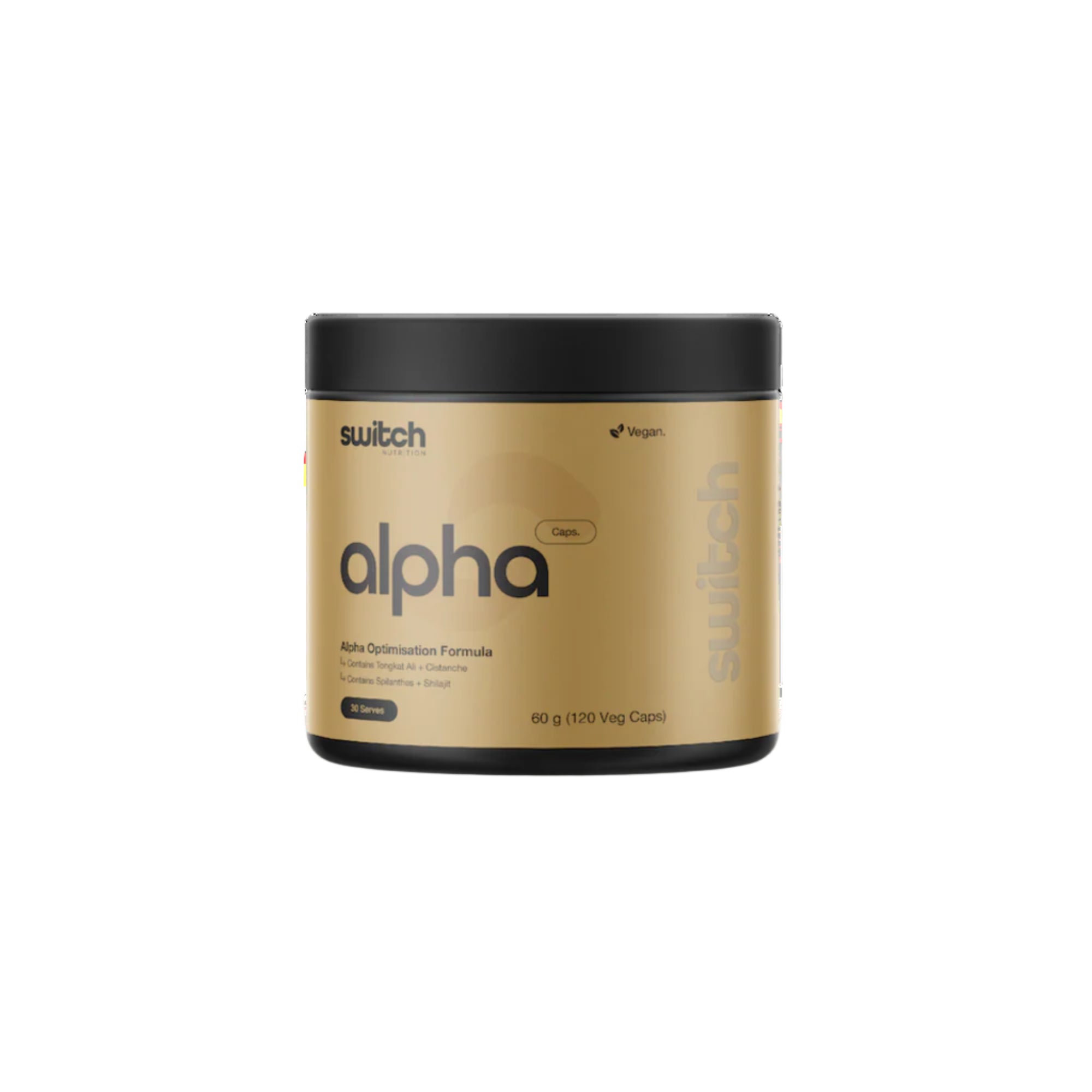 Switch Nutrition Alpha Switch - 120 Capsules (Clearance Stock)
