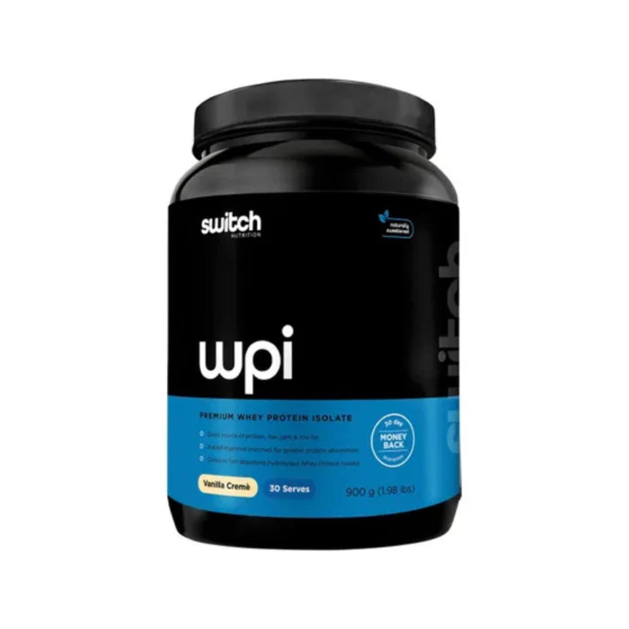 Switch Nutrition WPI Premium Whey Protein Isolate - Vanilla Creme, 900g