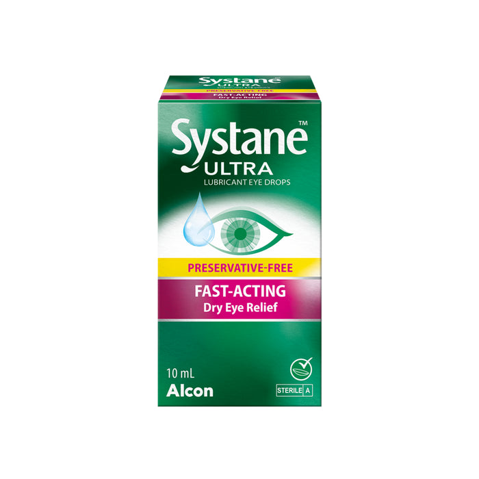 Systane Ultra Preservative Free Dry Eye drops 10mL