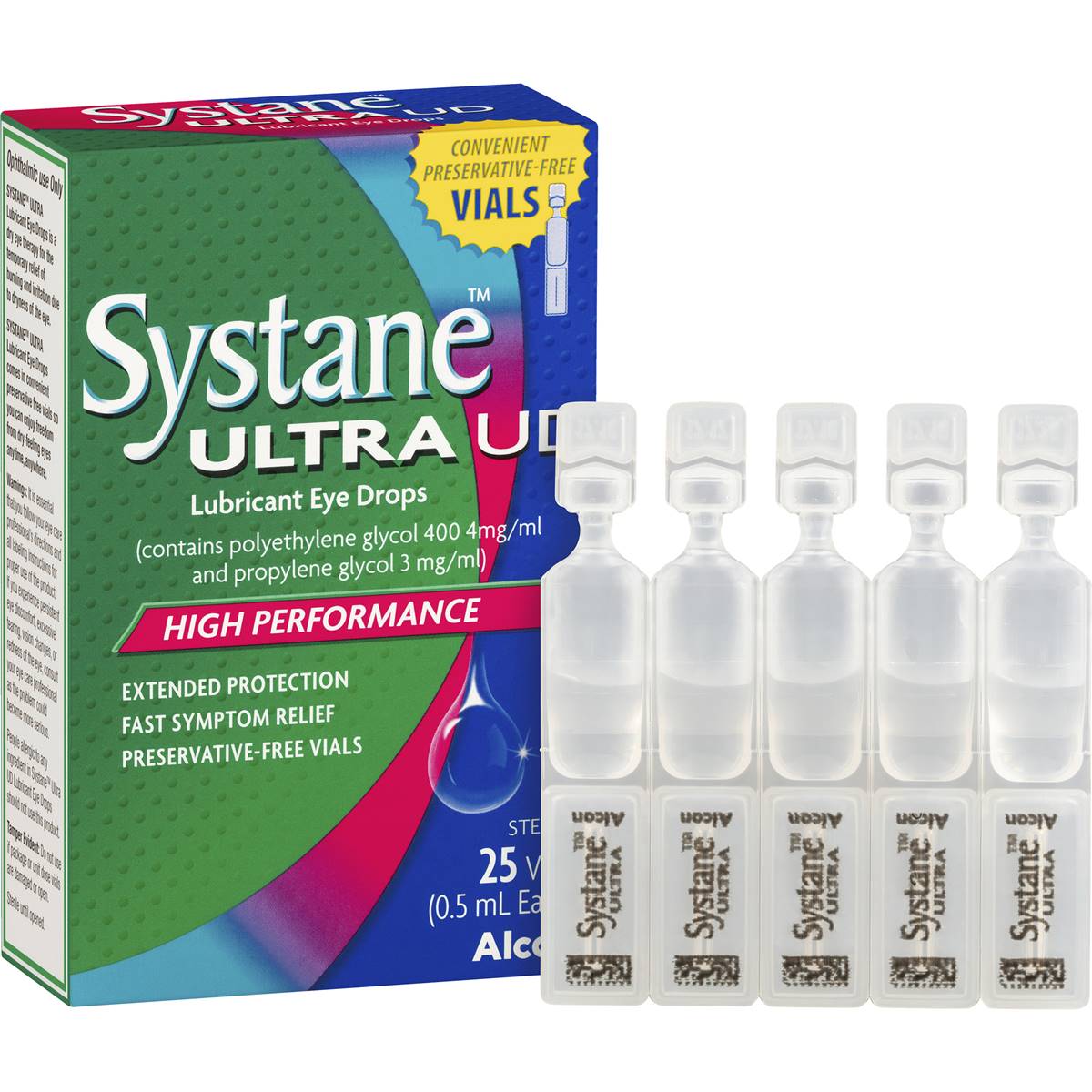 Systane Ultra Unit Dose Lubricant Eye Drops 25 x 0.5mL
