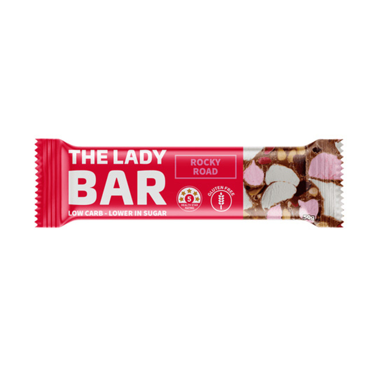 The Lady Bar - Rocky Road 50g