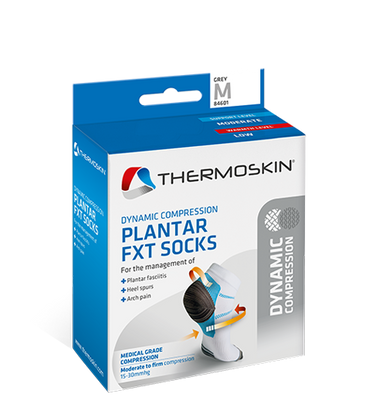 Thermoskin Exo Plantar FXT Compression Crew Socks - Small