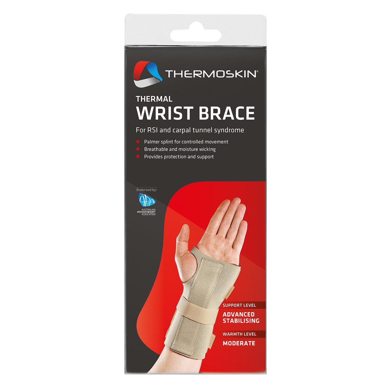 Thermoskin Thermal Left Wrist Brace - Extra Small