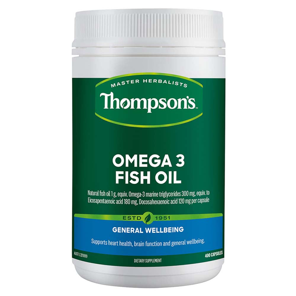 Thompsons Fish Oil 400 Capsules