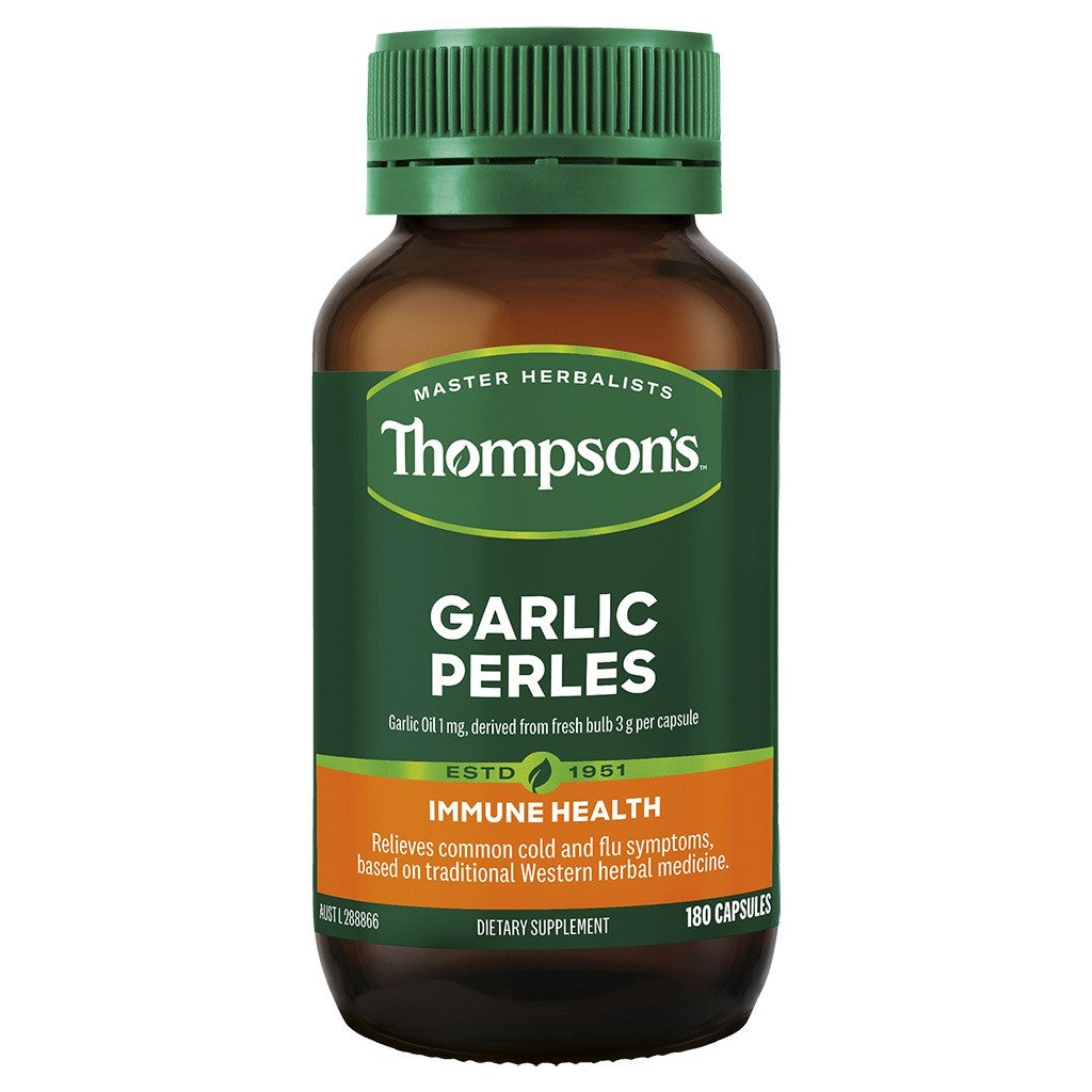 Thompsons Garlic Perles 180 Capsules