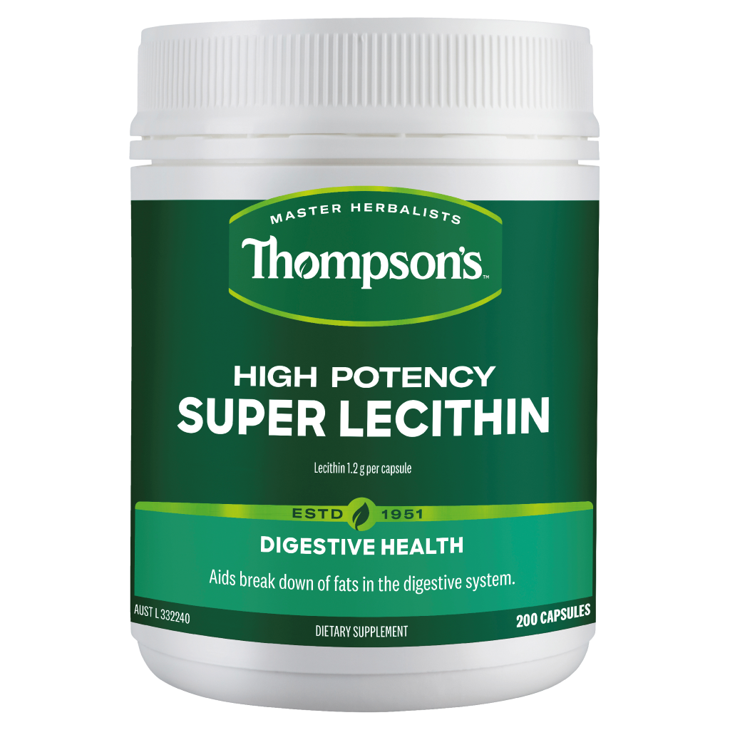 Thompsons High Potency Super Lecithin 200 Capsules