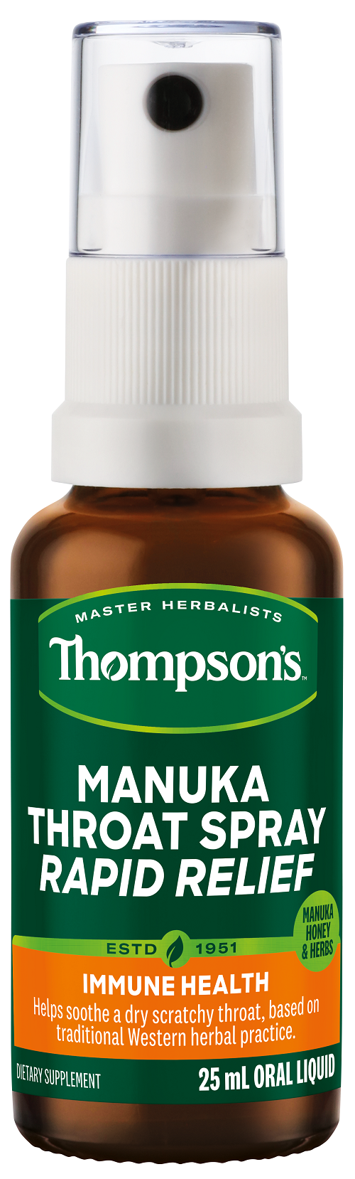 Thompsons Manuka Sore Throat Spray 25mL