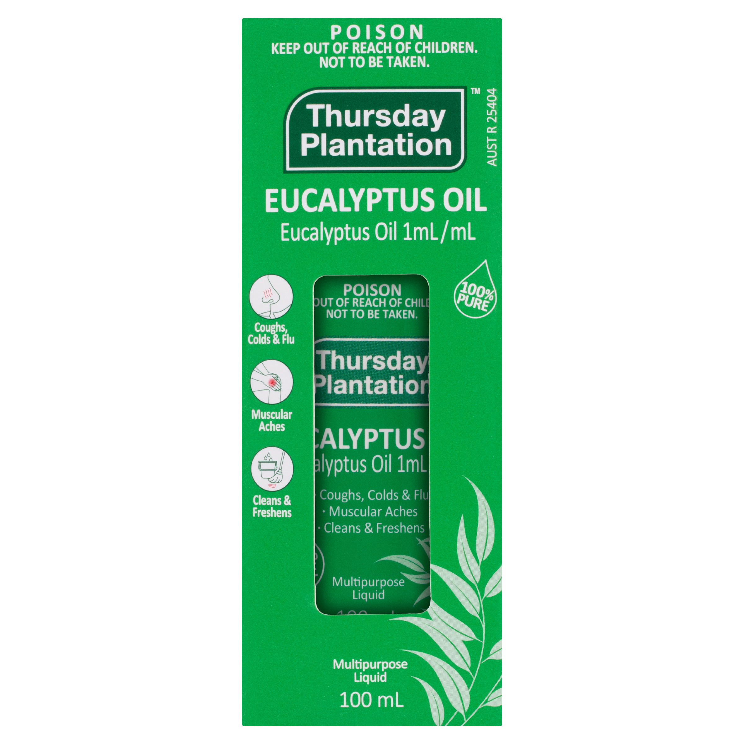 Thursday Plantation 100% Eucalyptus Oil 100mL