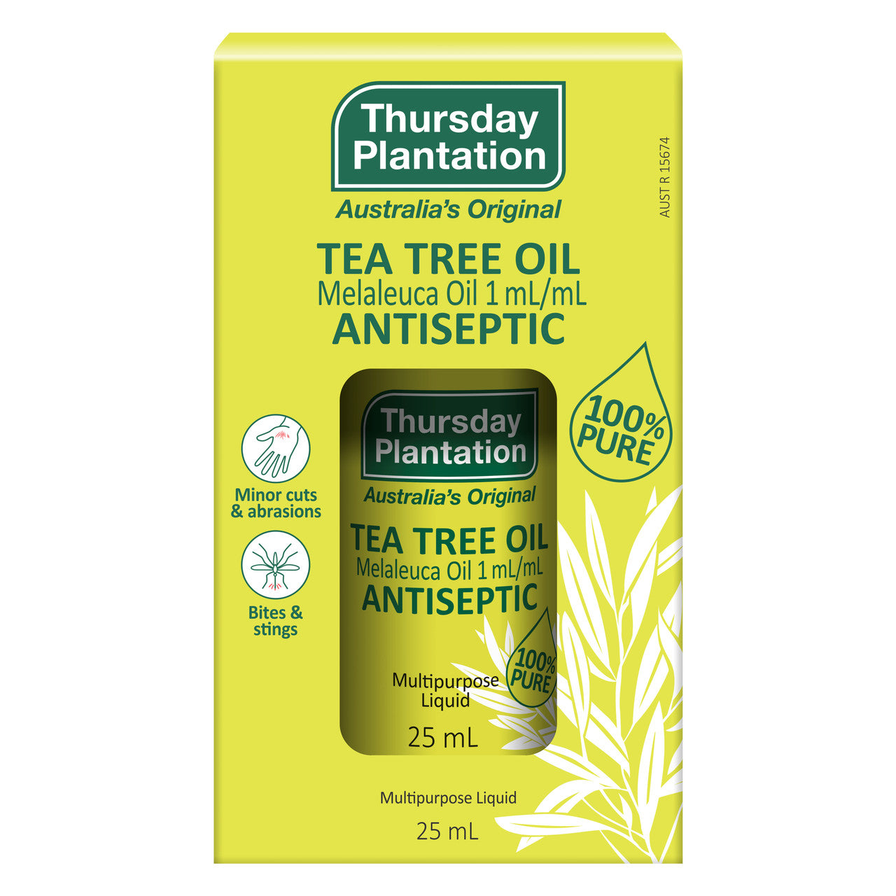 Thursday Plantation Tea Tree Oil 100% 25mL