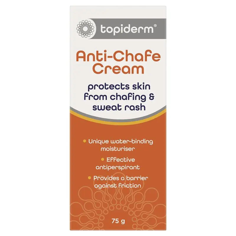 Topiderm Anti Chafe Cream - 75g (Clearance Stock, Short-dated)
