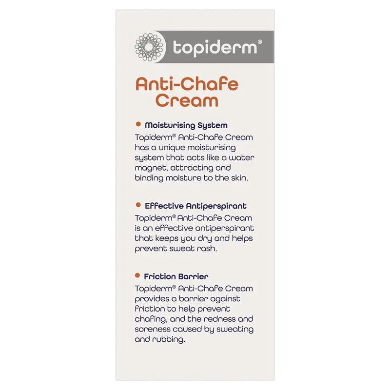 Topiderm Anti Chafe Cream - 75g (Clearance Stock, Short-dated)