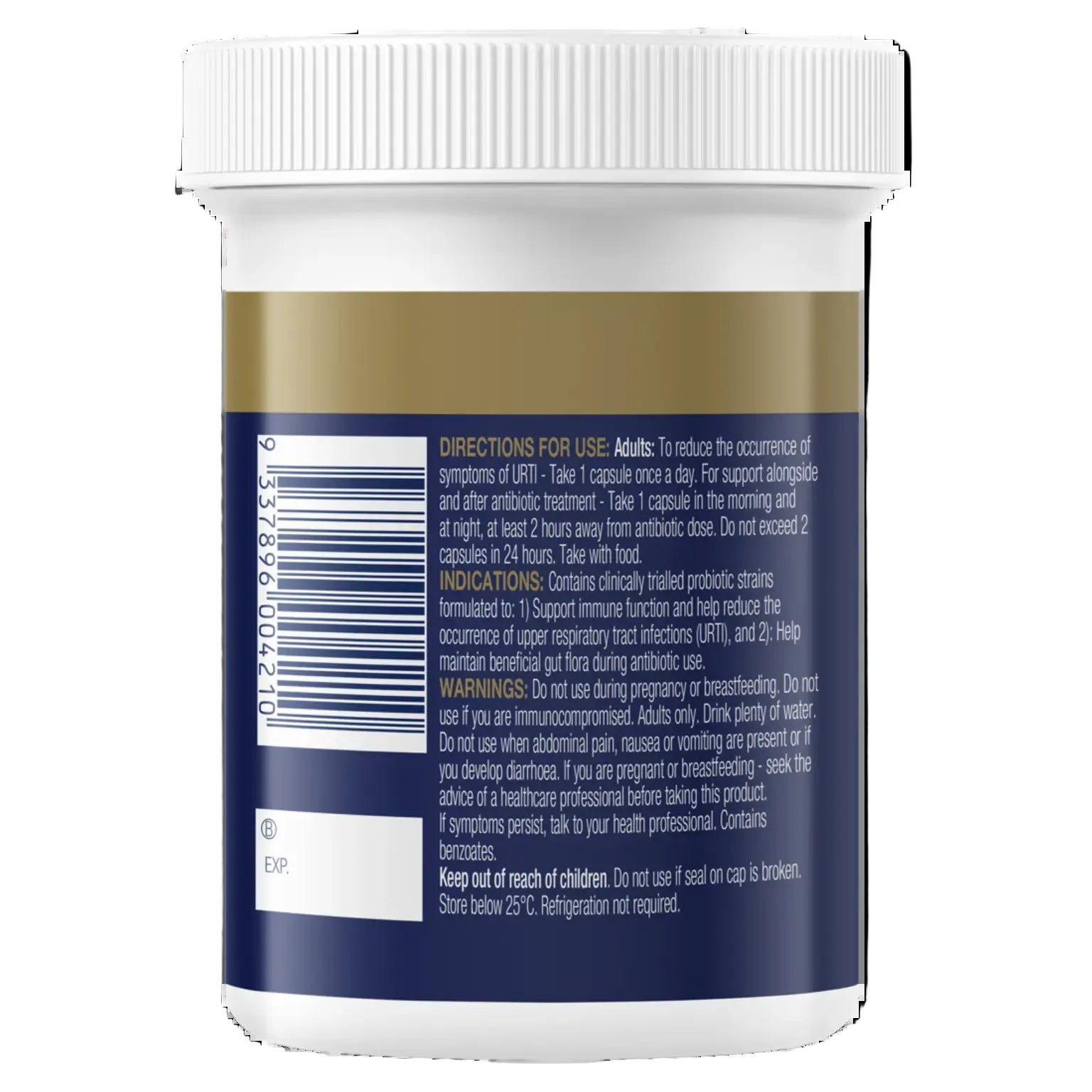 BioCeuticals UltraBiotic® Immune + Antibiotic Support - 30 Hard Capsules