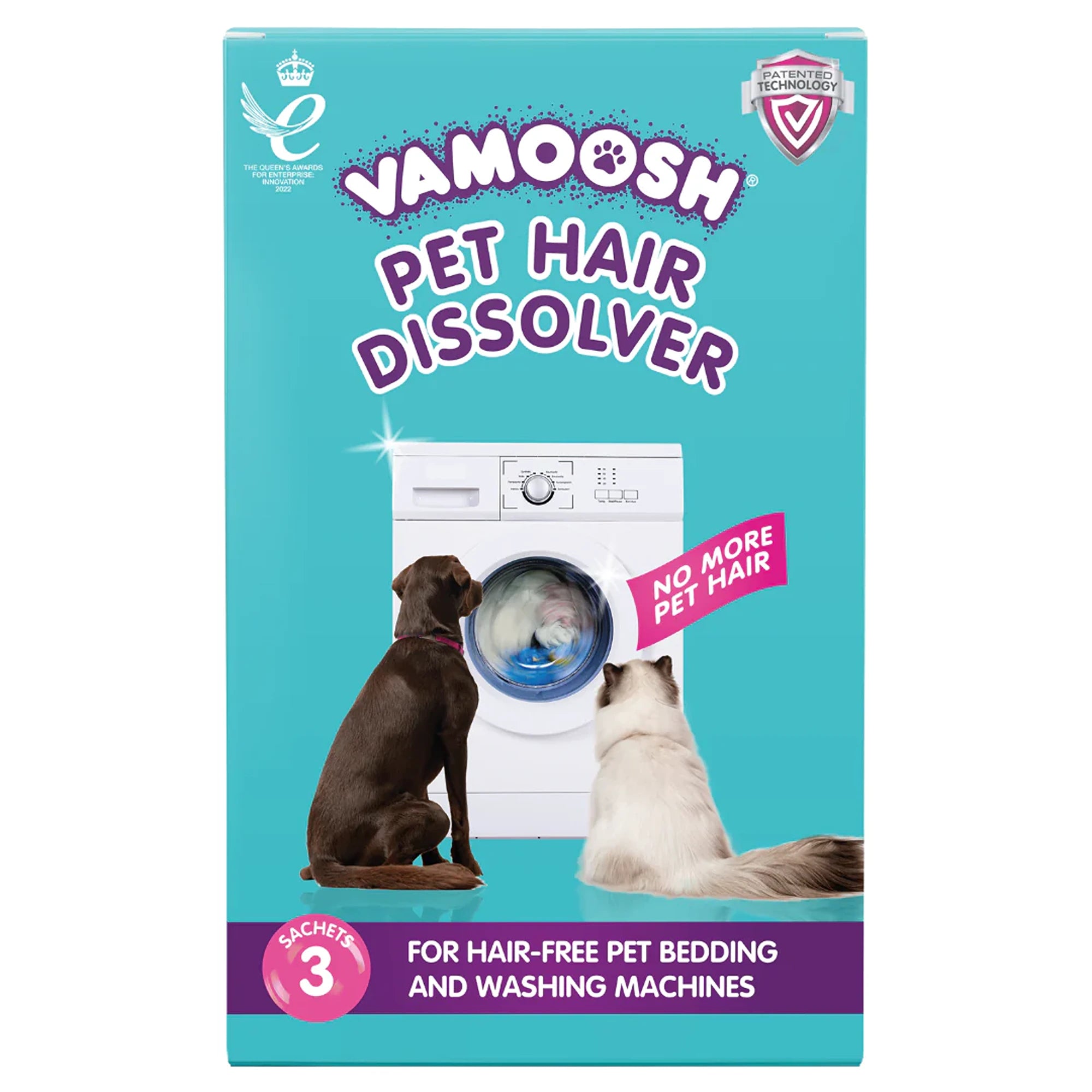 Vamoosh Pet Hair Dissolver 3 pack