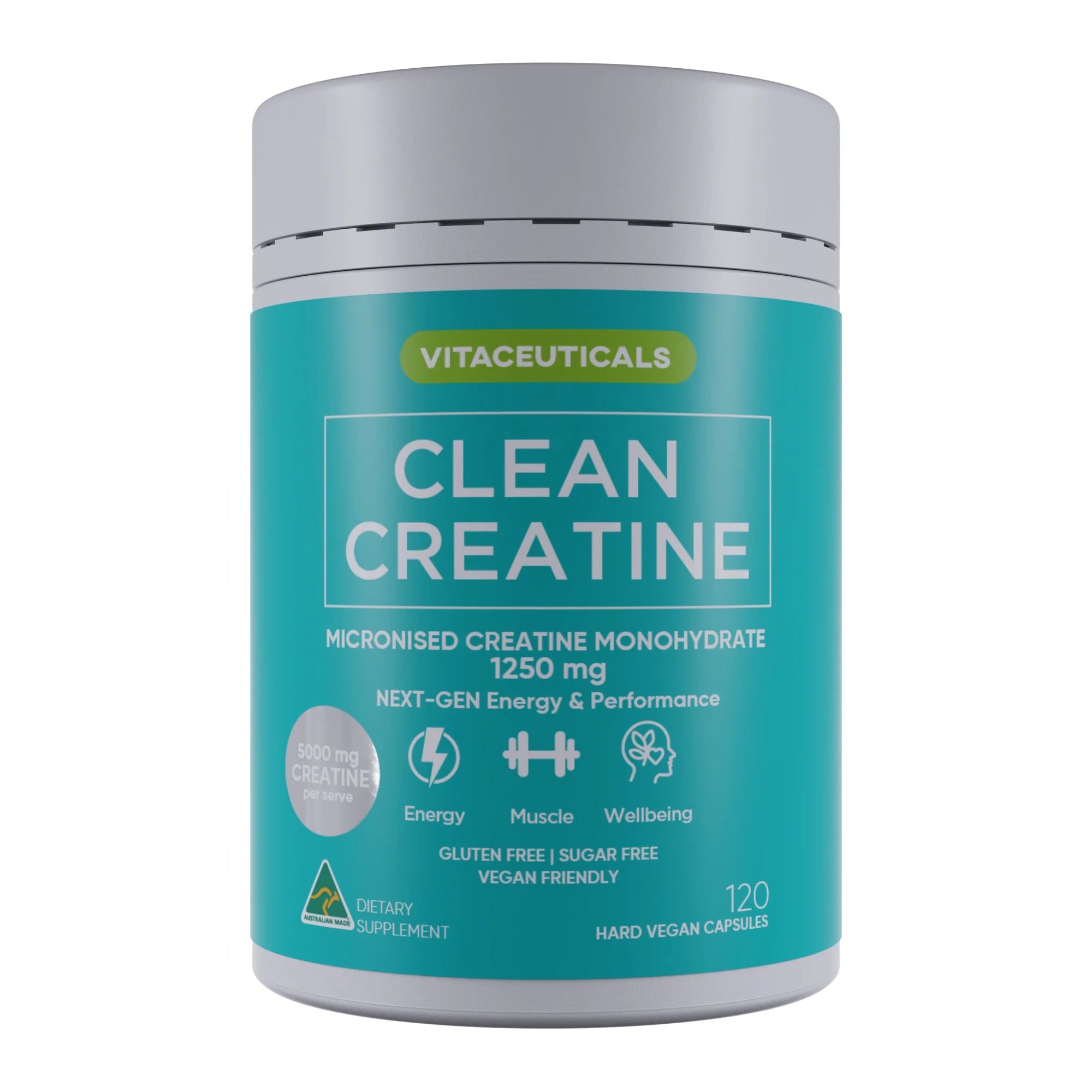 Vitaceuticals Clean Creatine Capsules - 120 Capsules