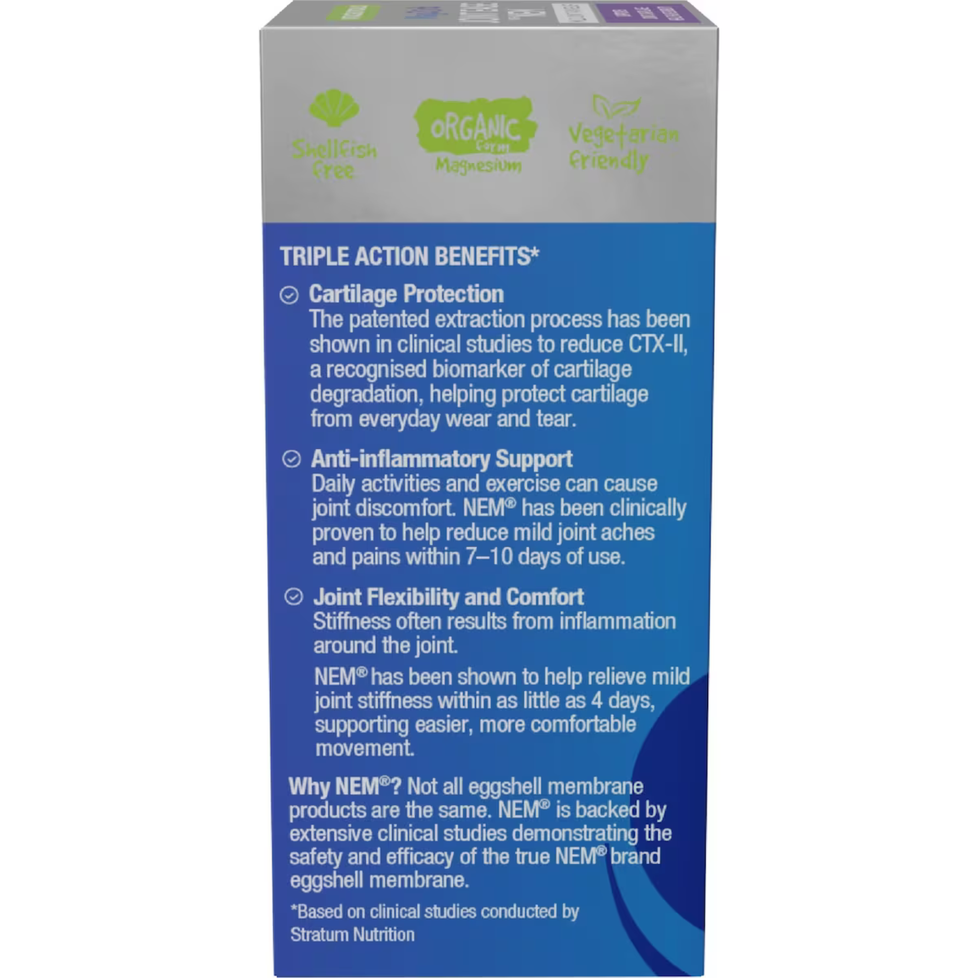 Vitaceuticals MagZorb Joint Ease With Nem - 60 Hard Vegan Capsules