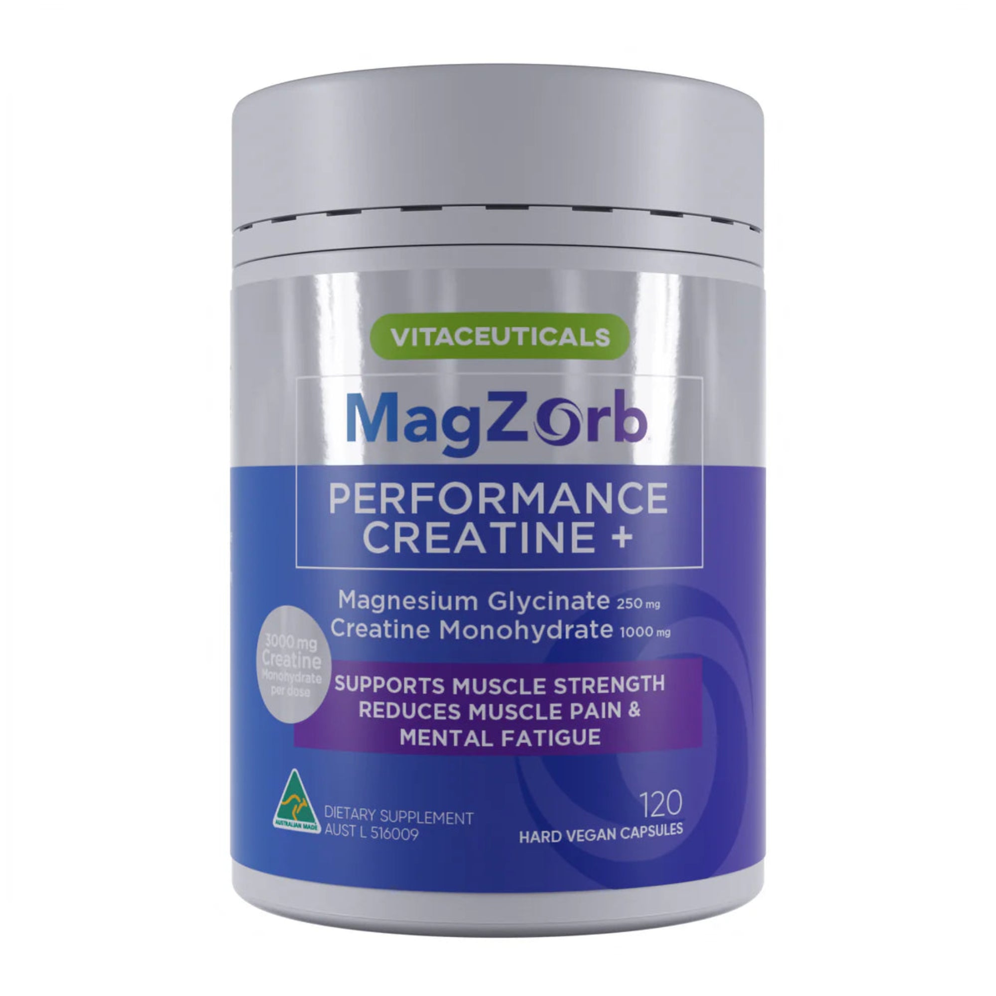 Vitaceuticals MagZorb Performance Creatine+ - 120 Capsules