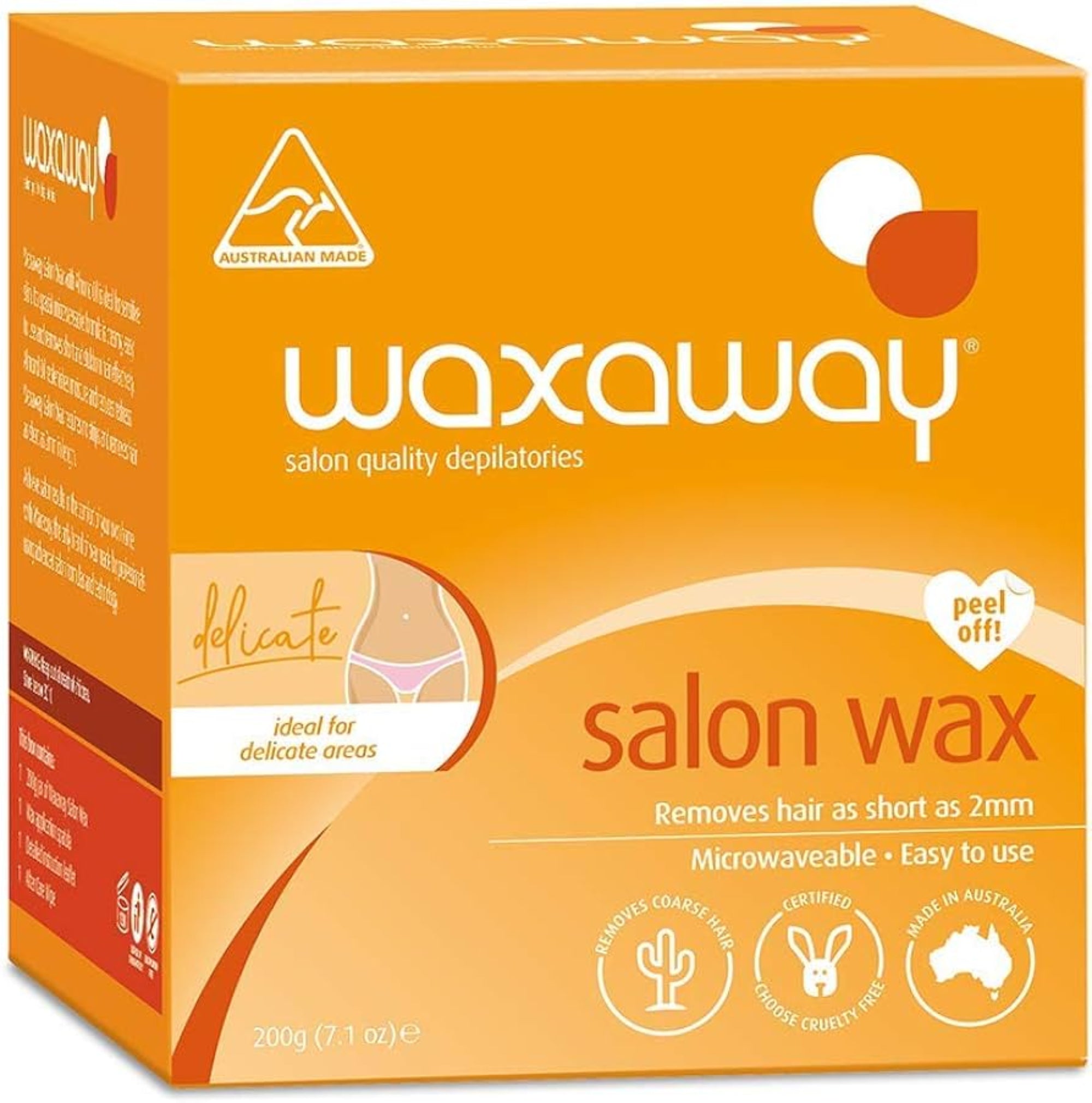 Waxaway Salon Wax 200g RespectHealth waxaway-salon-wax-200g-respecthealth