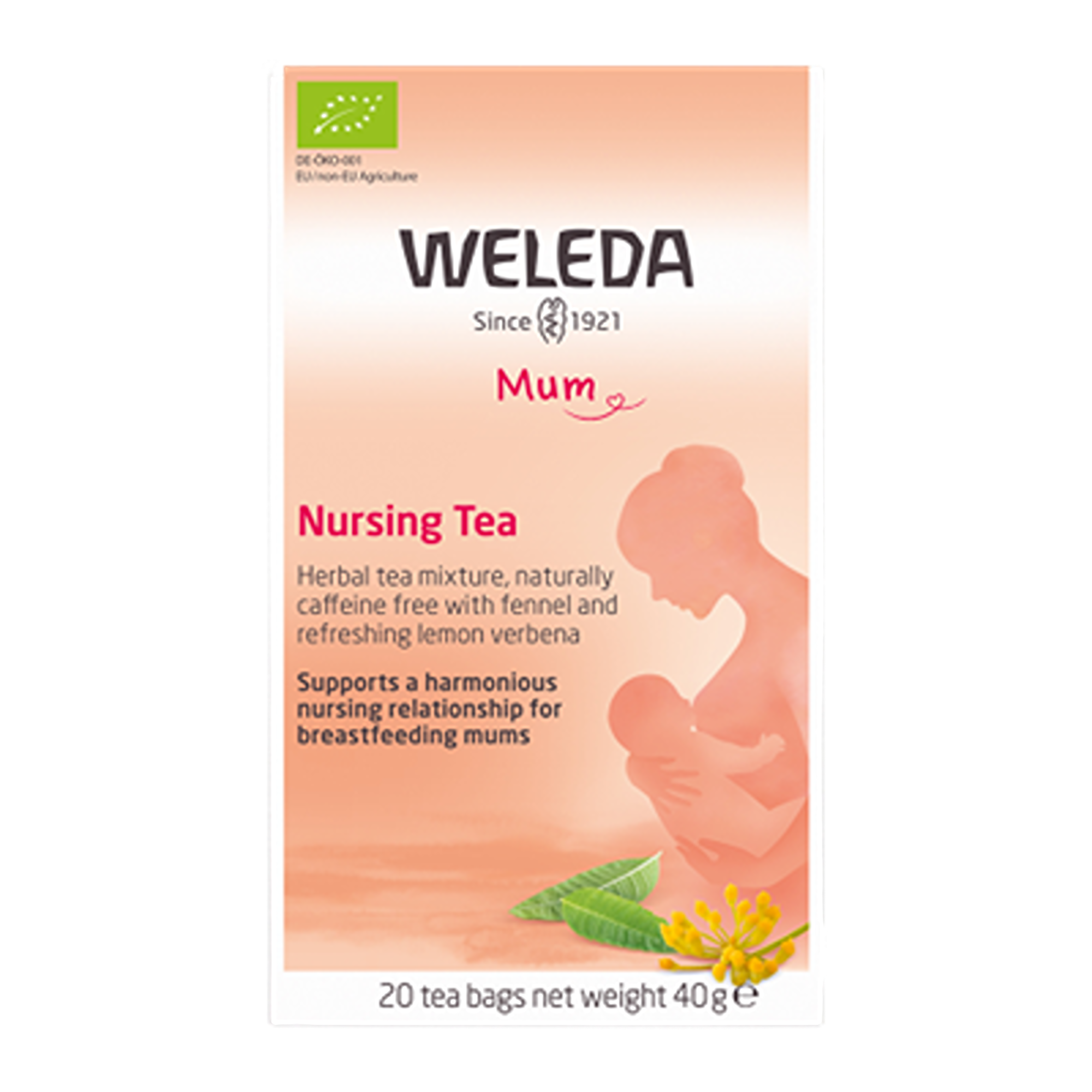 Weleda Nursing Tea Bags - 20 Teabags 40g